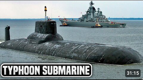 ⚓️🇷🇺 Russian Navy's 48000 Ton Typhoon-class SSBN Submarine - Engineering Marvel! MilTec by SubBrief