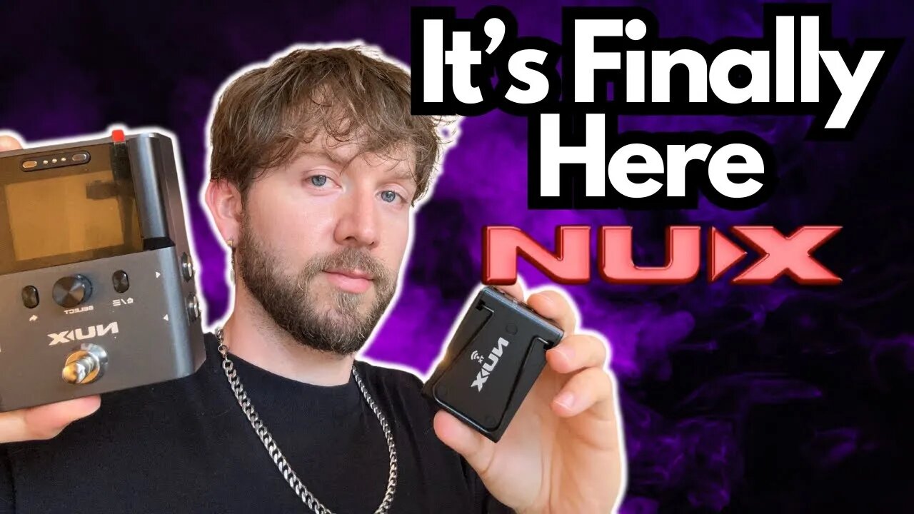 NUX B-8 Wireless Guitar System - Demo & Review (My Thoughts)