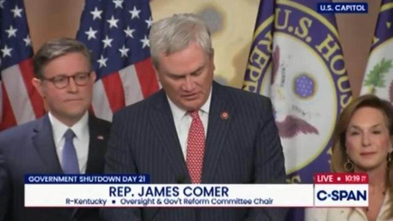 Comer The evidence we gathered does not implicate President Trump in any way