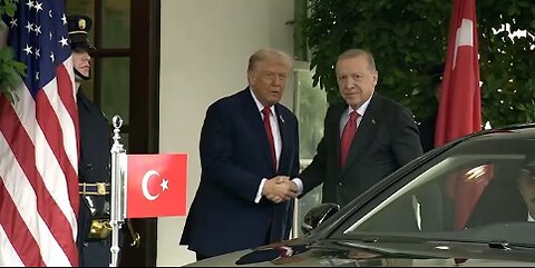 Trump hosts Turkey_s Erdogan as US considers lifting F-35 ban
