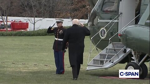 Trump Leaves The White House To Honor Iowa National Guardsmen Killed In Syria