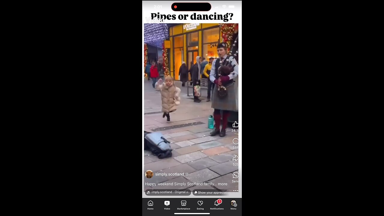 Original content by Simply Scotland, Facebook, 1-1-25