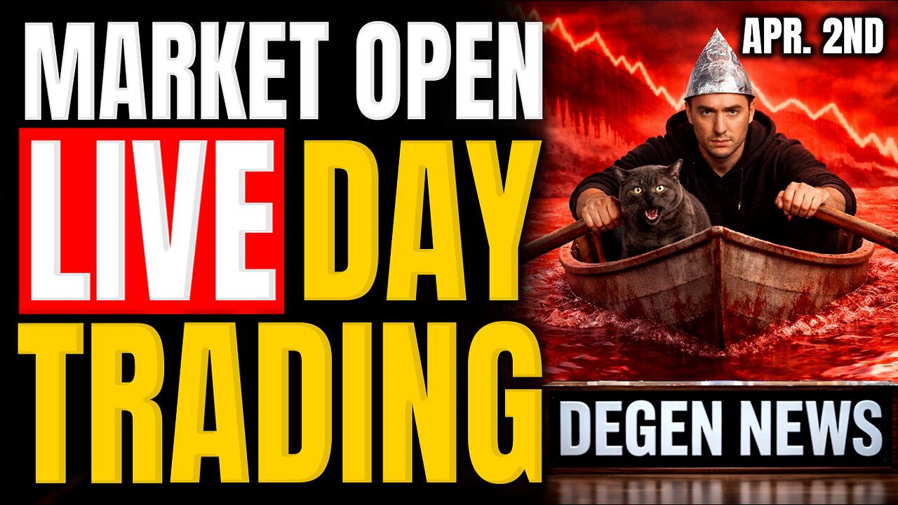 BREAKING! Trump Crashed The Stock Market || Live Day Trading w/ MK