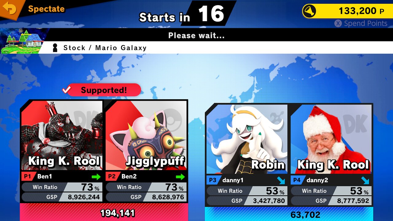 SSBU Online Spectator Mode with Special Characters Quickie 12/8/25 (with Halloween and Xmas Chars)