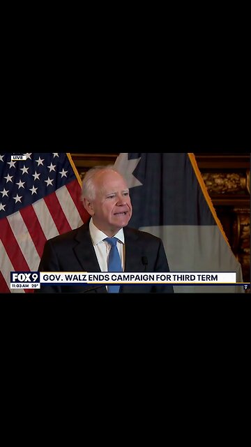 Tim Walz Says "Right-Wing YouTubers" Are Breaking Into Daycares