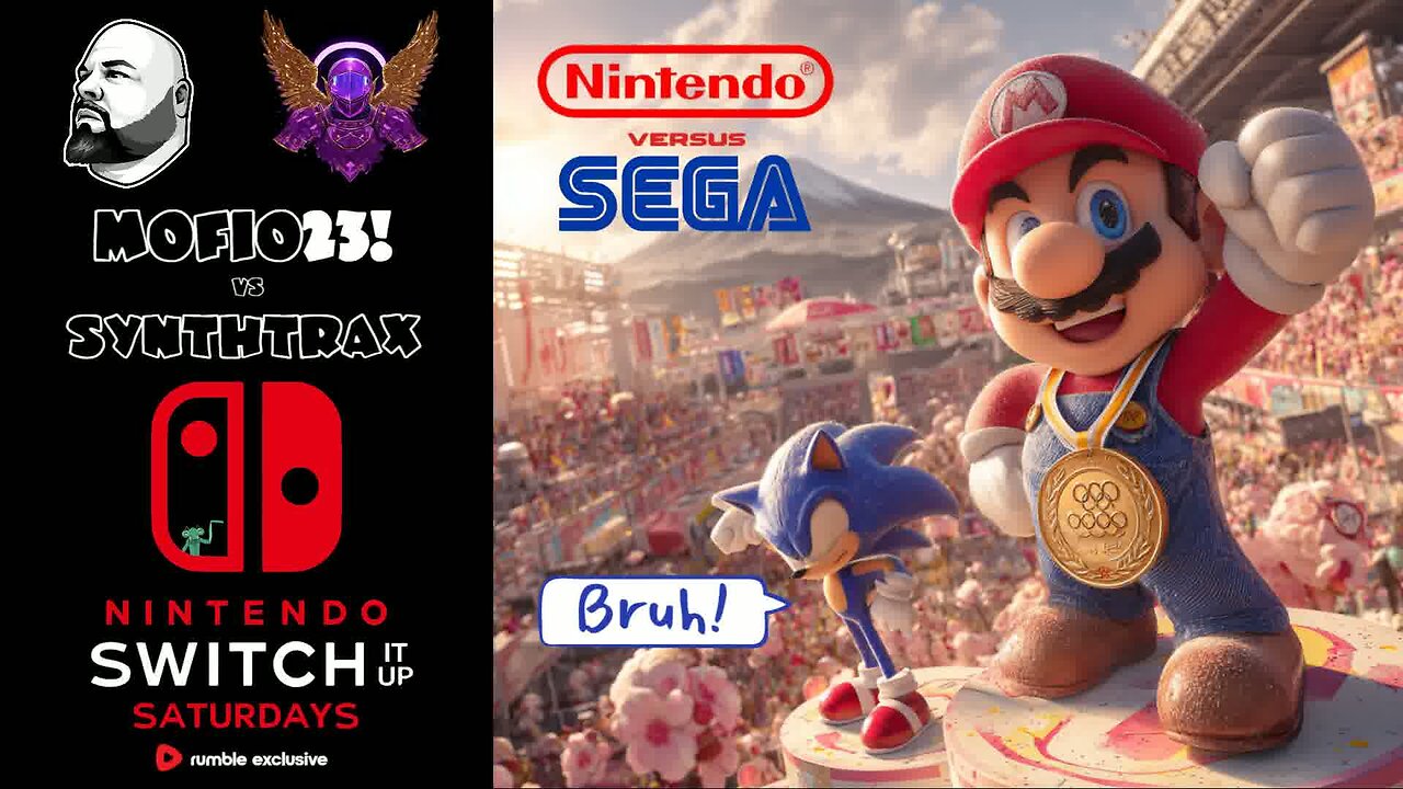 Nintendo Switch It UP Saturdays: LIVE - Episode #33 [Nintendo vs SEGA - Sonic's Revenge????]