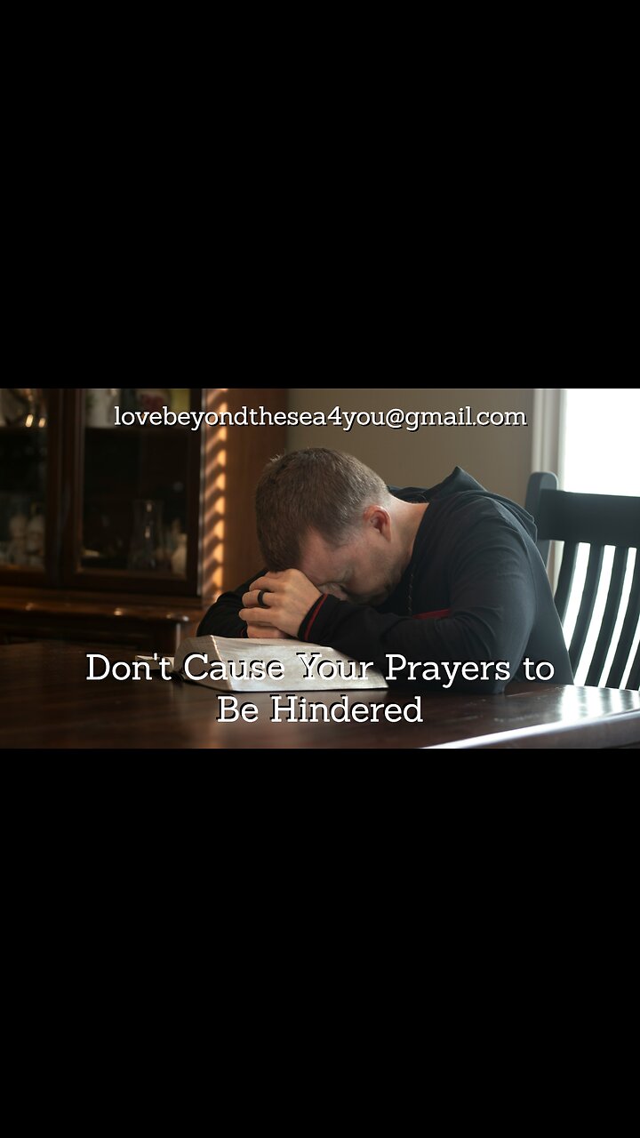 Want Answered Prayer? Be Good to Your Wife