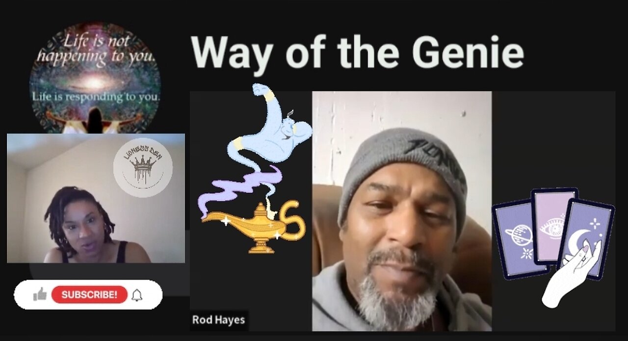 ROD HAYES joins Way of the Genie 🔮 Crystal Clarity 🧞‍♀️🪔 #freetheland #00raisethematriarchy