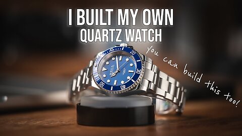 I built MY OWN Quartz watch and YOU CAN too!