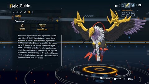 crowmon all digivolution/de-digivolution/profile Digimon Story Time Stranger