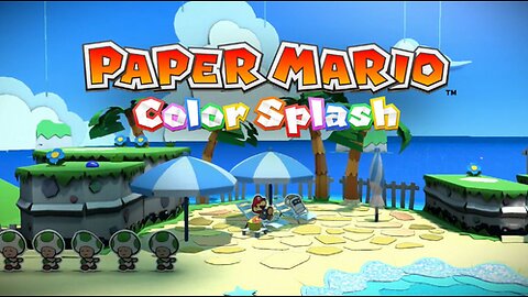 "We're Headed to Bowser's Splash Zone, Luigi!" "...WHAT?!" | Paper Mario: Color Splash