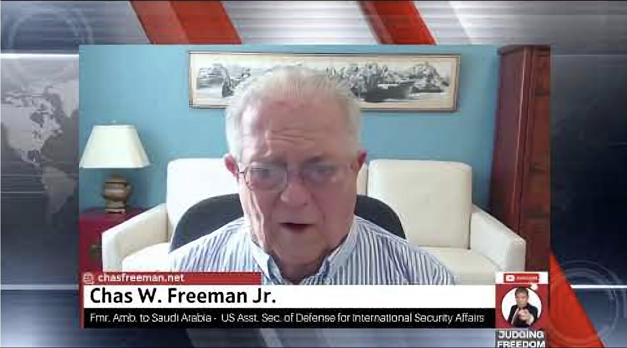 AMB. Chas Freeman : US Arms to Ukraine Halted!