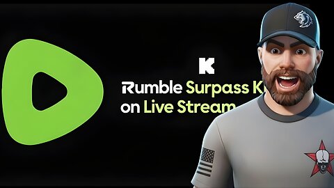 Rumble SURPASSES Kick LIVE! 🔥Who's Winning the Stream War?