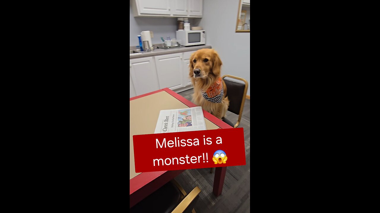 Melissa is a monster!
