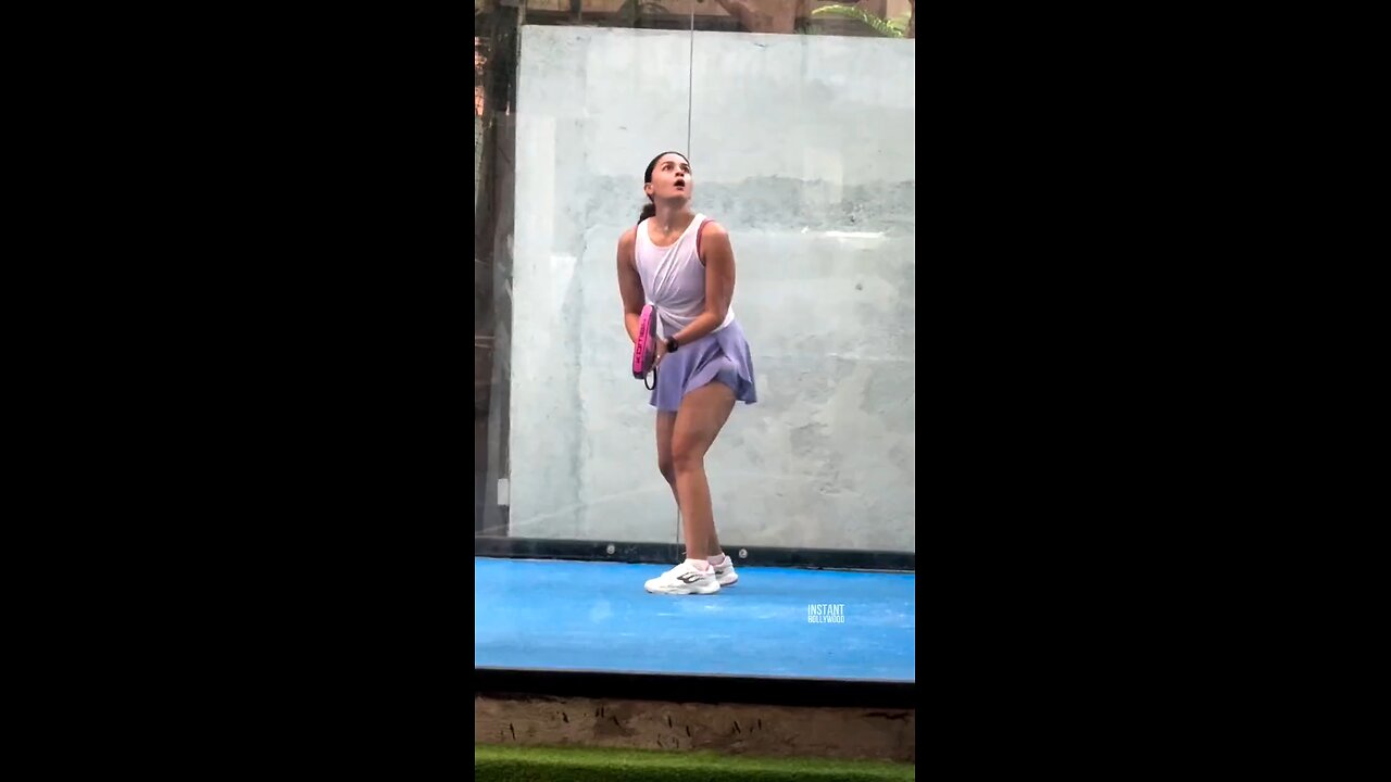 aaliya bhatt tennis practice