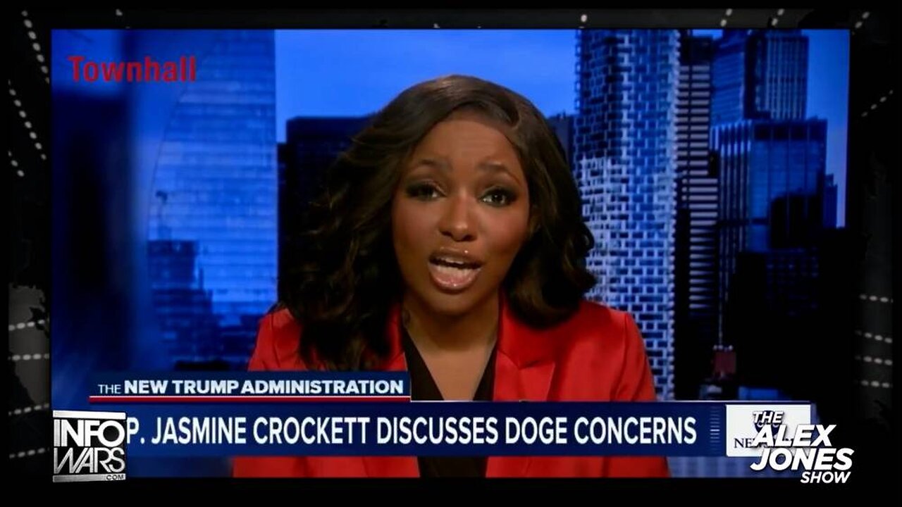 INSANE BREAKING VIDEO: US Rep. Jasmine Crockett- Long-Time Promoter Of Race-Based Reparations- Attacks Trump's Plan To Give Taxpayers $5,000 Back From DOGE Savings, Claiming, "Honestly, I Don't Know What $5,000 Will Do For You"