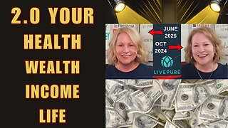385 Get Healthy, Make More Money & Change Lives — 2.0 Your Health, Wealth & Residual Income! What "2.0 YOU" Take Action Item Are You Doing Daily To CHANGE YOUR LIFE? You Don't Have To Live Sick, Tired, Toxic, Broke & Dependent