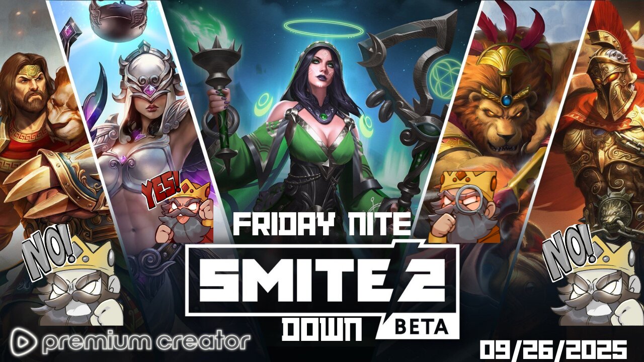 FRIDAY Nite smiteDOWN 09/26/2025 | GIVEAWAYS Tomorrow Night Via Discord