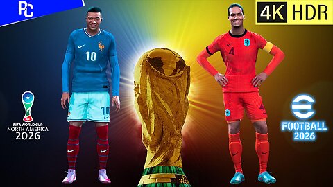 eFootball™ 2026 144 fps GTX 1660 Super 🇫🇷France vs 🇳🇱Netherlands | Phil Gaming OP