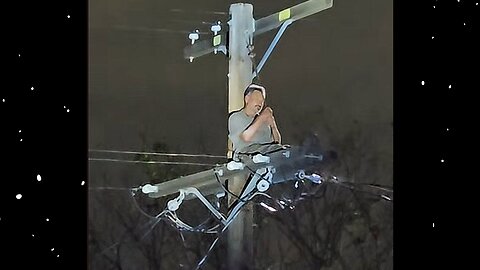 BREAKING: Man Climbs Light Pole at Vernon & Main in South LA — Major Police Response