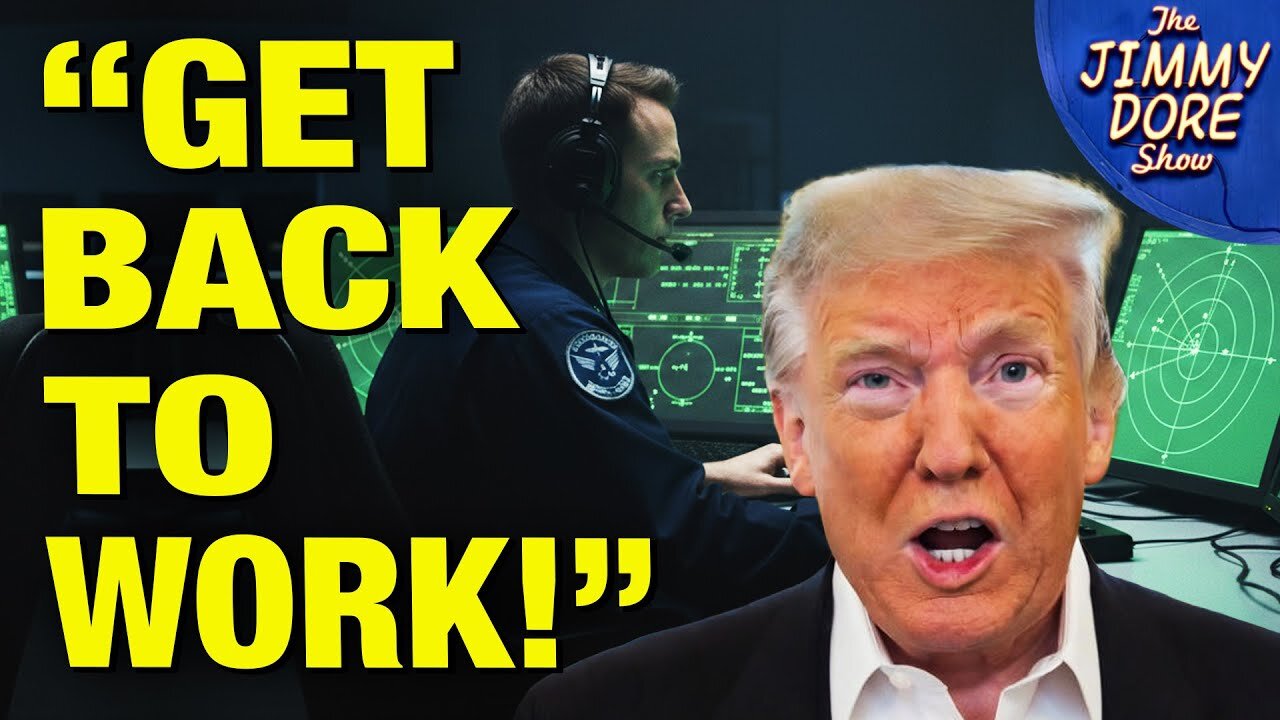 Donald Trump Blames UNPAID Air Traffic Controllers