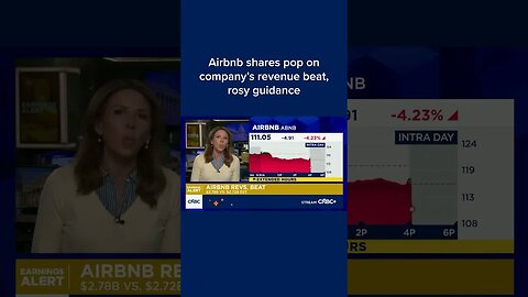 Airbnb shares pop on company's revenue beat, rosy guidance