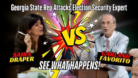 Georgia State Rep Attacks Election Security Expert