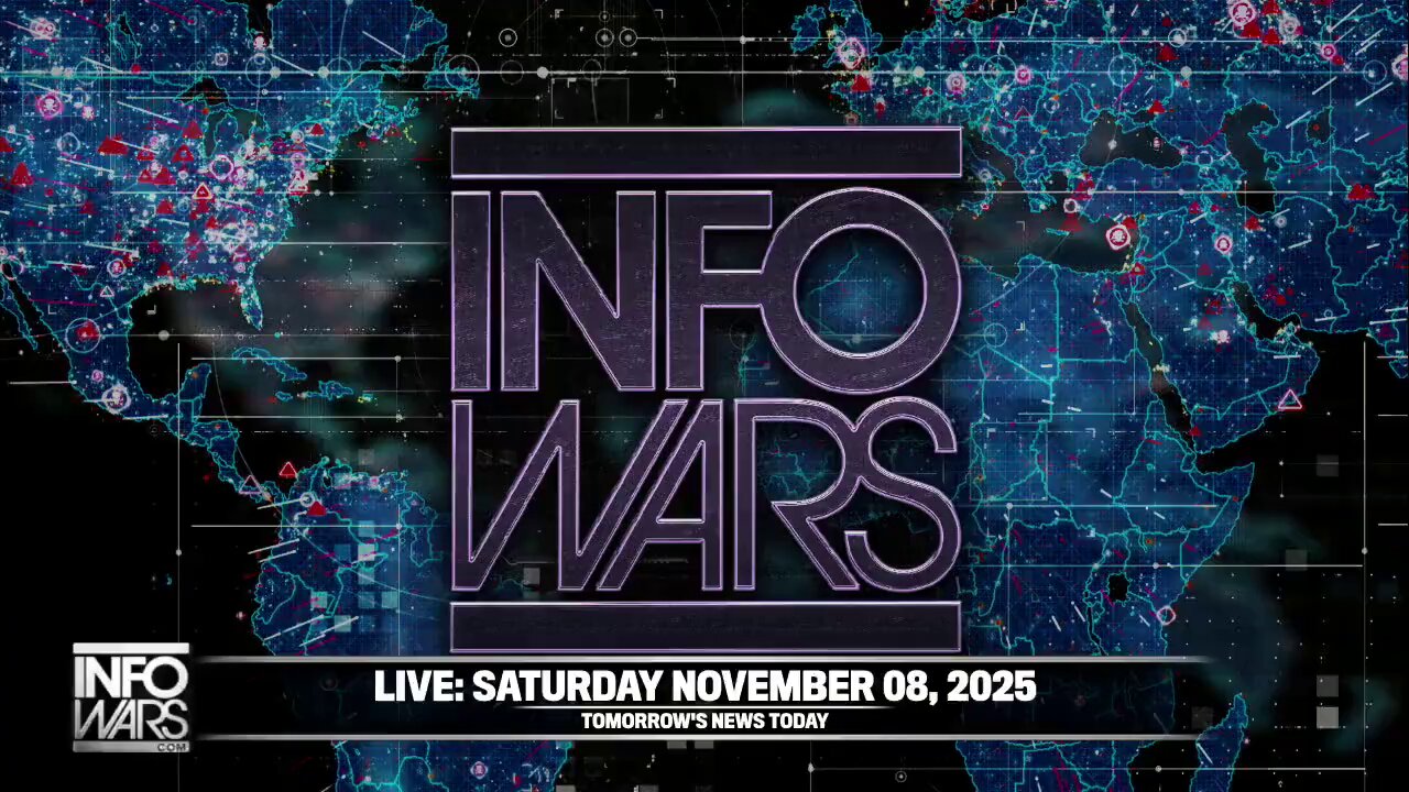 ALEX JONES . NETWORK - AJN LIVE - SPECIAL SATURDAY BROADCAST - 11/8/2025: