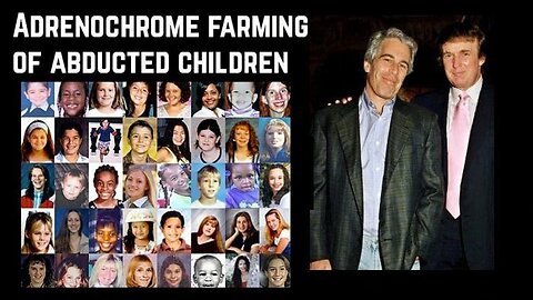 Satanic Pedophile Child Rapist Adrenochrome Trafficking is ALL Around You!