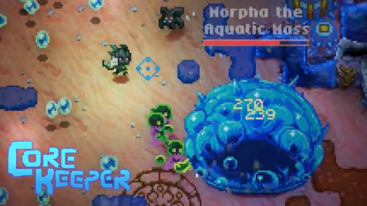 Core Keeper Boss (Solo) – Morpha the Aquatic Mass