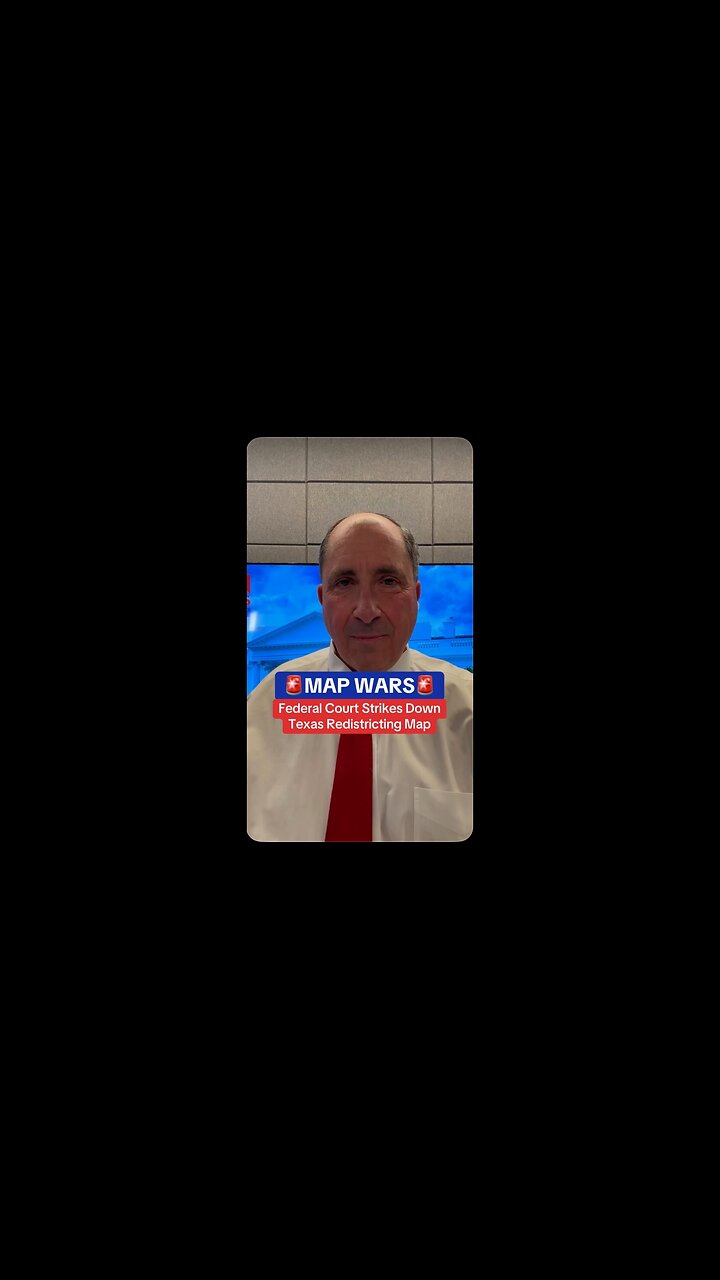 MAP WARS: Federal Court Strikes Down Texas Redistricting Map