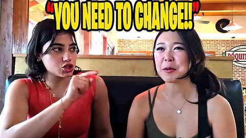 Sara Saffari _ ExtraEmily Have a Much Needed Talk During a Mukbang