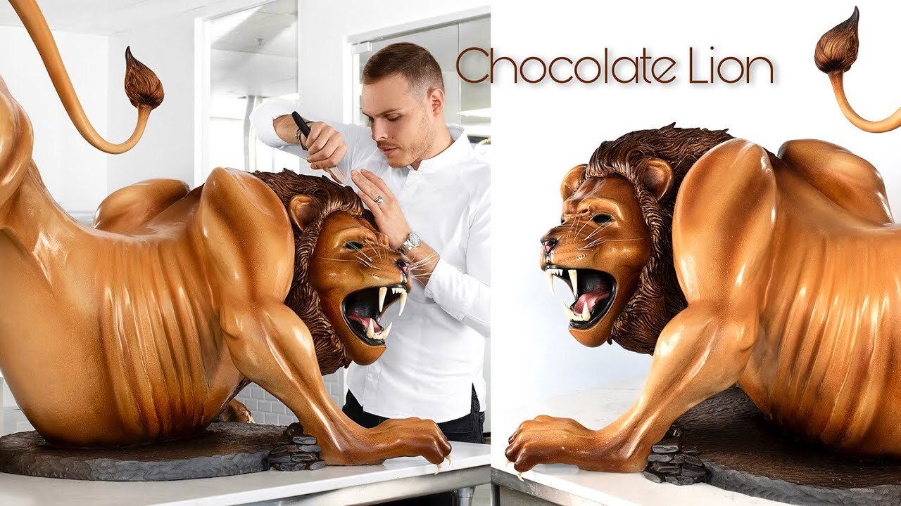 Chocolate Lion!!