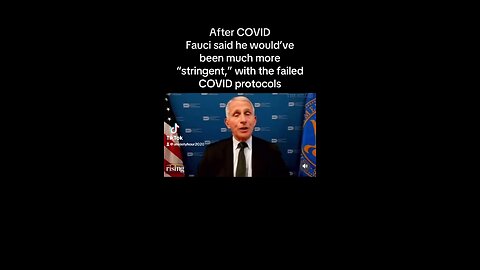 When Fauci said he would’ve been much more “stringent,” with COVID protocols
