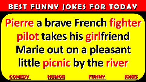 🤣 TRY NOT TO LAUGH CHALLENGE - The Best Jokes of the Day