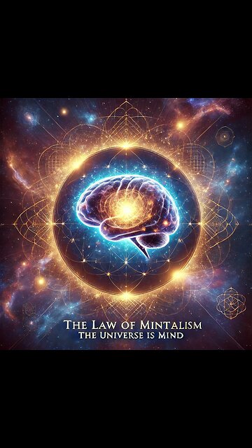 The Law of Mentalism: The Universe is Mind #short