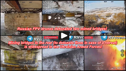 Kharkiv and Sumy region: Russian forces destroy mined Ukrainian bridges