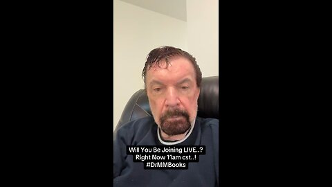 Will You Be Joining LIVE..? Right Now 11am cst..! #DrMMBooks