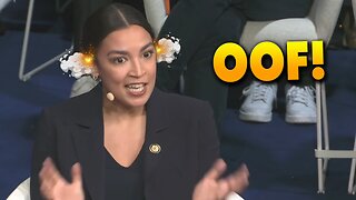 AOC's brain GLITCHES in front of the WHOLE WORLD after being asked basic question on foreign policy
