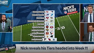 FIRST THINGS FIRST| Nick Wright's UNBIASED NFL Tiers?!