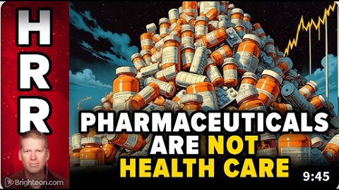 Pharmaceuticals are NOT health care, and making them cheaper won't make America HEALTHY again