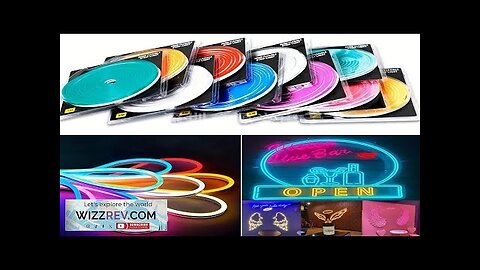 Neon LED Strip Light Linear Lamp Flexible Silicone Set 5M 600 LEDs Review