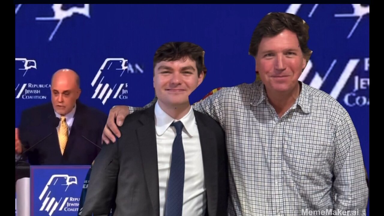 The neocons are STILL crying about Nick Fuentes being interviewed by Tucker Carlson!