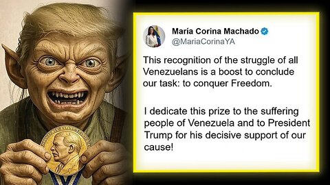 BREAKING: Trump Snubbed On Nobel Peace Prize, But Winner Dedicates Award
