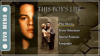 This Boy's Life - DVD Menu