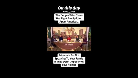 Thanksgiving & politics