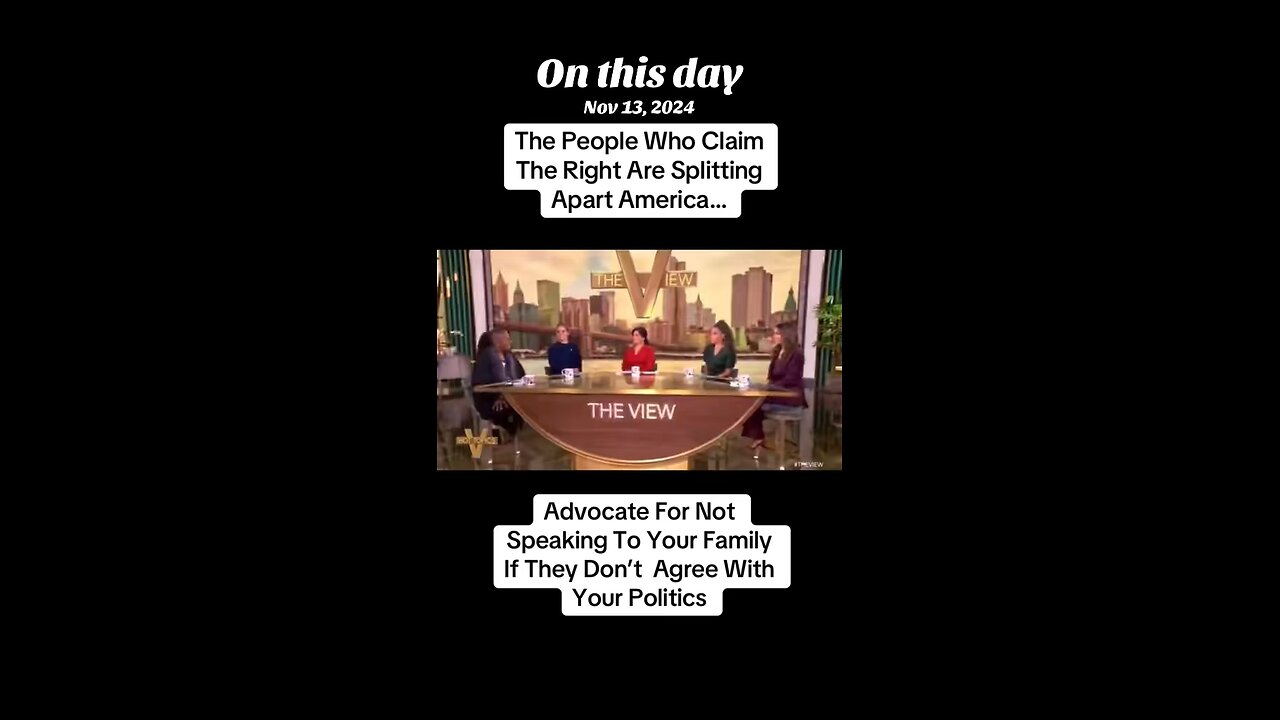 Thanksgiving & politics