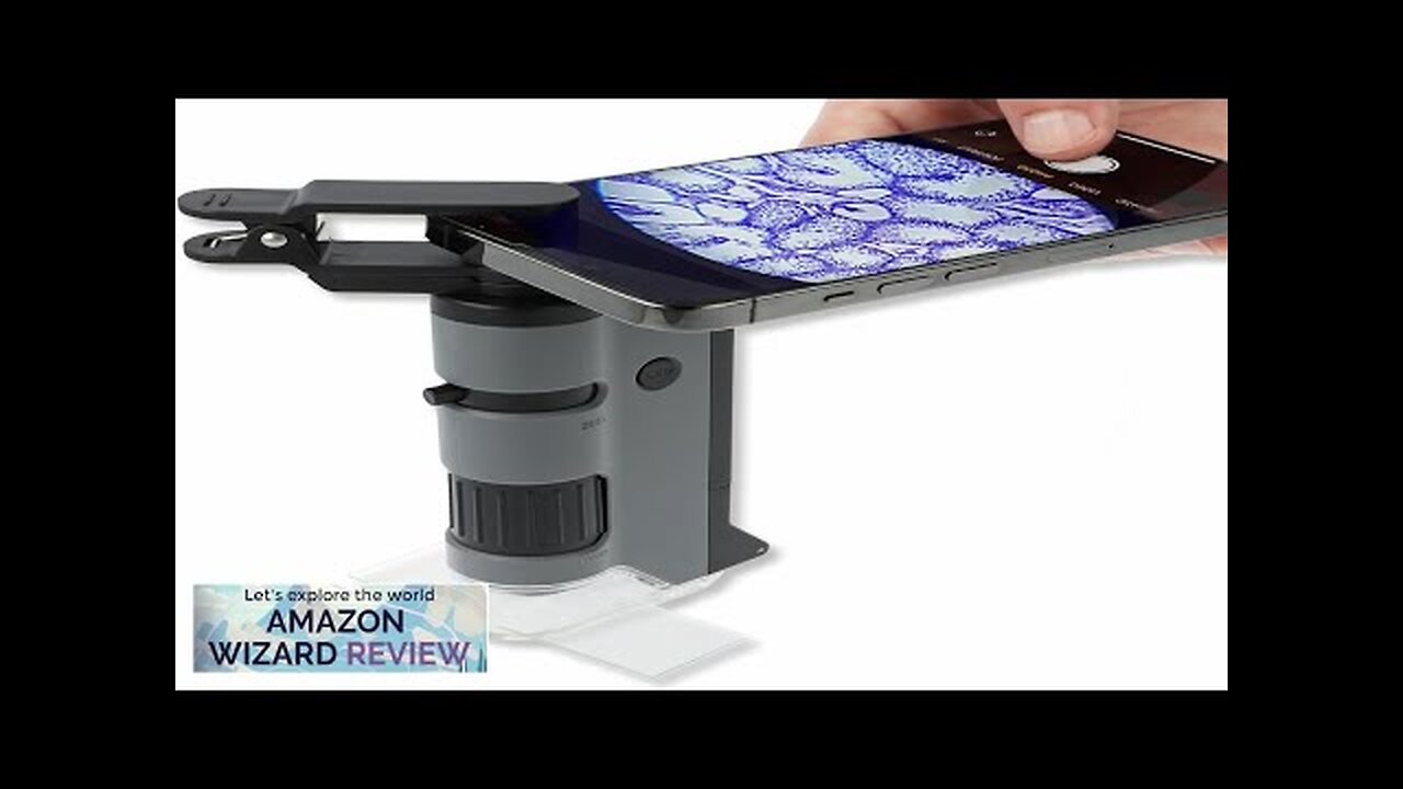 Carson MicroFlip 100x-250x LED and UV Lighted Pocket Microscope with Flip Down Review