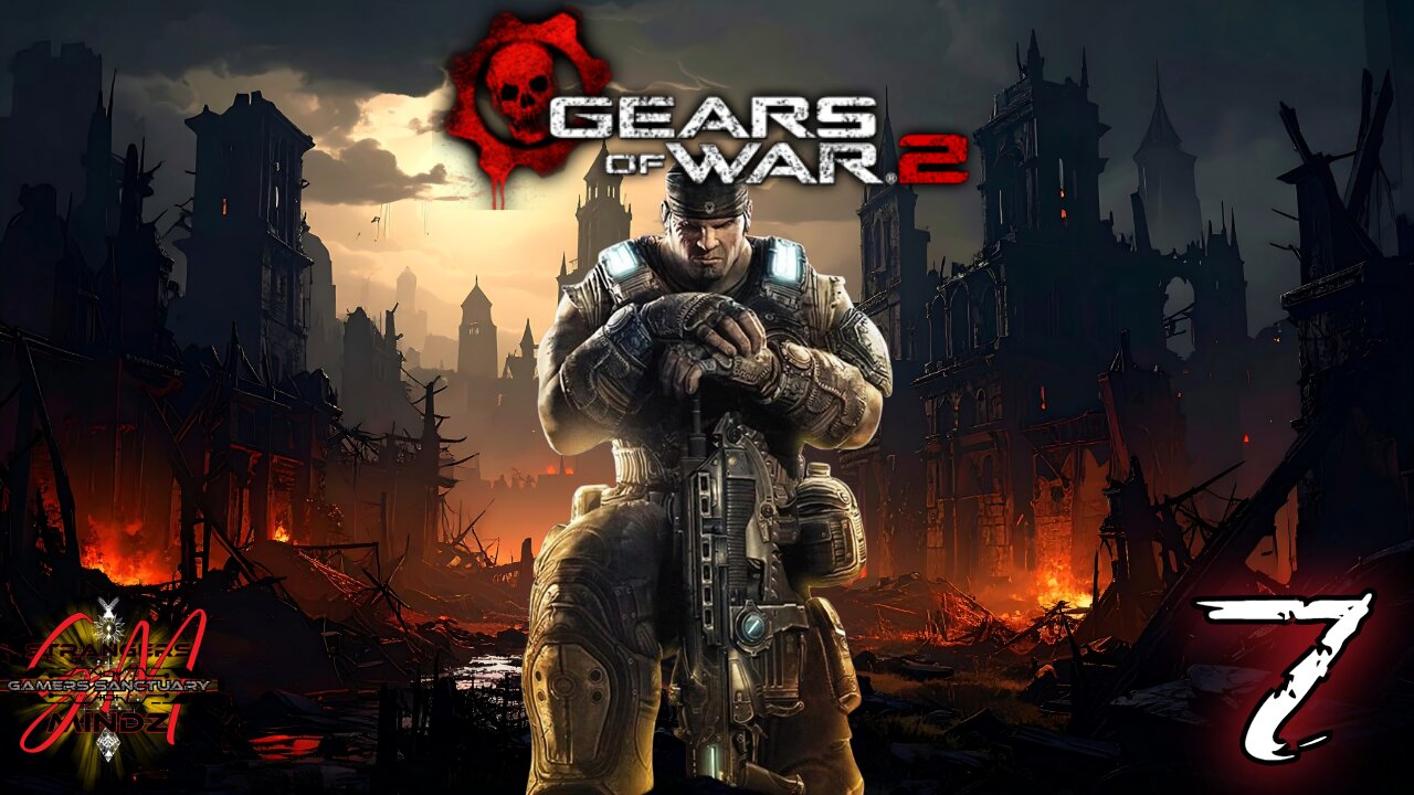 GEARS OF WAR 2 Gameplay EP 7 - Within The Belly Of The WORM! (FULL GAME)