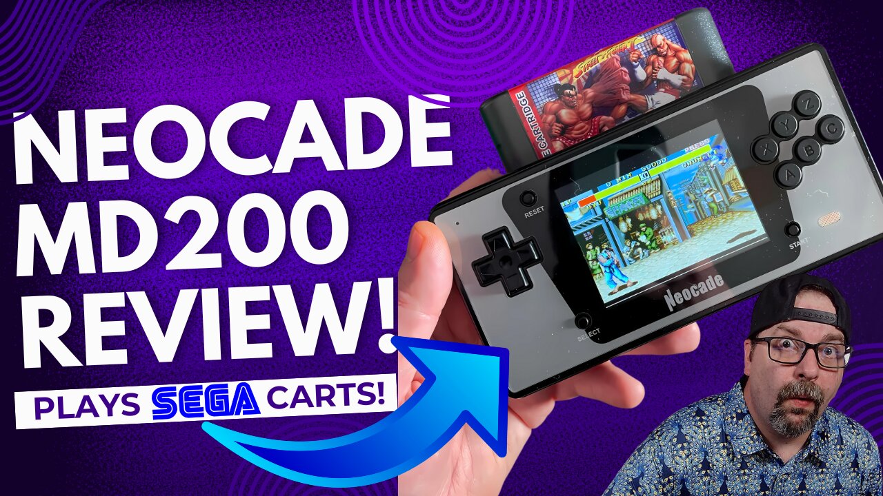 A New SEGA Genesis Handheld In 2024? Neocade MD200 Review!